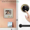 Doorbells Lcd Screen Intelligent Door Viewer Definition Door Bell Alloy Peephole YQ2301003