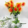 Bouquet de fleurs artificielles Leucospermum, 18 têtes, fleurs décoratives, plantation de griffes de crabe, chrysanthème, coussin, Simulation de maison