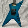 Niestandardowy modelu sygnatury dimebag gitara elektryczna nowa niebieska abalone InLay