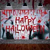 Background Material Halloween Party Decoration Backdrop Fabric Banner Ghost House Ghost Festival Party Background Photo Booth Props DIY Decoration YQ231003