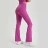 Aktywne spodnie Flare Legginsy dla kobiet Wysoka talii trening brzucha
