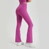 Pantalones activos Leggings acampanados para mujer, cintura alta, control de barriga, entrenamiento, correr, salón, vestido de jazz con parte inferior de campana