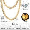 Модное женское брендовое ожерелье шириной 10 мм с кубинскими звеньями и бриллиантами, роскошное ожерелье Vvs, муассанитовая цепочка для мужчин