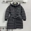 Канадская дизайнерская куртка-пуховик средней длины, парки на гусином пуху, зимние толстые теплые пальто, женская ветрозащитная уличная одежда959943 dfashion98