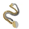 Masowe złoto urok bransoletki Bieć dla kobiet męskie biżuteria imprezowa dla Pary miłośnicy prezent zaręczynowy z Box273R
