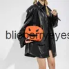 Totes halloween engraçado abóbora 2023 nova moda contraste cor personalizado criatividade na moda bolsa de ombro feminina skew bag02blieberryeyes