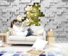 Wallpapers 3d Customized Wallpaper Home Decoration Magnolia Stereoscopic Wall Living Room TV Backdrop Mural
