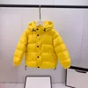 Baby Mädchen Kinder Designer Offs Jacken Daunenmäntel Kleinkind Winterjacken Jungen Mädchen mit Abzeichen Weiß Dicke Warme Oberbekleidung Kinder Klassische Parkas Mode V8DP #