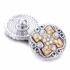 Nouveau 10 pièces croix entière foi 18mm Snap bijoux mixte métal strass bouton pression bijoux idéal pour Bracelet bracelets colliers 221c