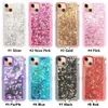 Luxury Quicksand Mobile Phone Cases For Samsung Galaxy S22 S21 S20 Ultra S10E S10 S9 S8 Plus Bling Bling Glitter Floating Quicksand Heavy Duty Shockproof Cover
