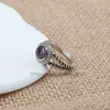 Frau Designer Zirkon Twist Love Runde Ringe Amethyst Ring Luxus Draht Cz Eingelegter klassischer Diamant Damenschmuck Mode Frauen Jubiläumsgeschenk