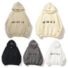 Ess Hoodie Mens Womens Casual Sports Cool Hoodies Impresso Oversized Hoodie Moda Hip Hop Street Sweater Letra reflexiva Suéter de algodão S-XL ES