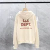 Xsqd Heren Hoodies Designer American Galler Yes Street chic Depts Sweater Mode Veelkleurig Basic Dubbel Katoen Dames Losvallend Lange mouwen Bedrukt Tops