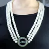 Gargantilha feminina Statement Pearl Chain Group Community 1946 The Incorporated Links Colares