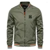 Мужские куртки 2023, весенне-осенняя бейсбольная куртка с принтом, повседневная Джерси со стоячим воротником, высокое качество, приталенный крой Spo