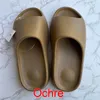 Met Box Slippers Sandalen Slides Heren Dames Puur Blauw Oranje Groen Zand Zwart Restock Bone White Onyx Slide Sandalen Big Size US 13 14 15