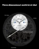 Wristwatches Automatic Mechanical Watch Hollow Double Flywheel Trend Fashion Light Luxury Business Classic Men's