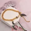 Charm Bracelets Cooper Gold Plated Chain Bracelet Moon Star Dangle Couple Middle East Wedding Jewelry Luxury Bridal Hand Bangles