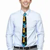 Bow Ties Colorful Animal Print Design Necwrey Collar décontracté pour les hommes