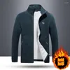 Hoodies masculinos algodão cor sólida sweatshirts masculino inverno cordeiro cashmere gola alta jaqueta solta lã grosso quente casaco casual