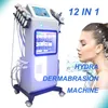 Hot 12 in 1 Aqua healthy care eye skin facial cleansing machine peel professional microdermabrasion diamond machine