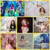 Background Material Photography Backdrop Happy Birthday Party Supplies Magical Wizard Banner Decoration Boys Girls Background Poster YQ231003