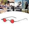 Sunglasses Punk Glass Vintage Style Small Gothic Metal Frame Eye Protection Hippie Accessories Anti-UV Sun Glasses