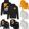 2023 NYA F1 Black Racing Hoodie Formel 1 Team Men's Casual Sports Overdimensionerade hoodie utomhusmodebilar fans huva tröjor