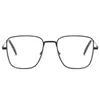 Okulary przeciwsłoneczne luksusowe damskie okulary czytania metal kwadratowy niebieski światło blokowanie wieloogniskowe progresywne okulary optyczne okulary dioptera