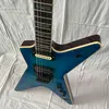 Niestandardowy modelu sygnatury dimebag gitara elektryczna nowa niebieska abalone InLay