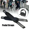 Tillbehör 1Pair Träningscykelpedal Rems Hem Gym Multifunktion Bytesdelar PP Justerbar längd Tungt tull Universal Bicycle