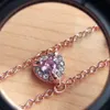 Браслет Swarovski Designer Роскошные модные женские туфли S925 Серебро Розовое золото Браслет Корейское издание Женские модные украшения с бриллиантами Изысканные бусины