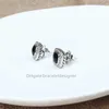 Diamante designer brincos brinco moda jóias femininas de alta qualidade falso preto ônix com zircão design jóias de casamento 9v46