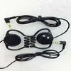 Linhuipad pojedynczy stereo Hook słuchawkowy słuchawki douszne słuchawki na słuchawki 1-dą