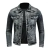 Chaquetas para hombres 2023 Llegada de alta calidad Casual Denim Men Plus-Size M-4XL H0622