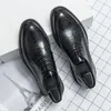 Scarpe eleganti in pelle brogue da uomo primavera e autunno traspiranti matrimonio sposo abbigliamento formale business casual Sh