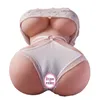 sex doll sex toys for men Half body real person version with inverted buttocks, aircraft cup, non inflatable silicone solid doll, masturbator, adult product