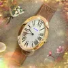 Дизайн с двумя булавками, женские маленькие женские японские кварцевые часы, повседневные часы с пчелой овальной формы, римские часы с циферблатом, подарки на день рождения из натуральной кожи, браслет-цепочка с бабочкой, наручные часы