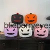 Totes Halloween Funny Pumpkin 2023 New Fashion Contrast Color Personalized Creativity Trendy Shoulder Women's Bag Skew Bagblieberryeyes33