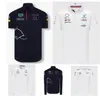 Salopette d'équipe F1, chemise longue et courte à revers, nouvelle collection