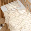 Blankets 4 Layers Cotton Gauze Blanket Baby Swaddle Wrap Cartoon Bear Infant Bath Towel Born Receving Bedding Cover Items