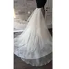 スカートソフトチュール女性サテンバンドクロージャーSaias Longa Maxi Skirt for Bridal Overskirtカスタムメイド