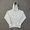 Homens Hoodie Mens Designer Hoodies Demon Enentialclothing Hoodys Mulheres Roupas Pulôver Sem Mangas O-pescoço Carta Impresso Sobretudo Verde Streetwear Branco Roupas