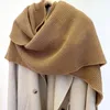 Sjaals Vrouwen Gebreide Sjaal Vrouwelijke Herfst Winter Trend Sjaal Twee Doeleinden Cape Casual Zachte Nek Warme Cappa Gezellige Mantels