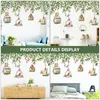 Wall Stickers 1 Set Cartoon Bedroom Paste PVC Sticker Children Room Colorful Decal