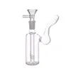 Wholesale Pyrex 14mm female mini cheap water dab rig bong with glass oil burner bowl or tobacco smoking dry herb bowl Protable hookah