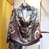 Szaliki 100 200 cm Pure Cashmere Scarf for Women Pashmina Shawls Wrap Faulard Femme Poncho Echarpe 2023 Bandana Hijab Cape