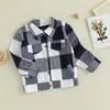 Kurtki Toddler Shirt JUSZCZEŚCI PRAKTY DRUKOWANIE BUTUNE KREDIGAN Zimowy płaszcz do niemowlęcia Baby Spring Fall Empear Ubranie dziecięce