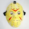 UPS 6 estilos Máscaras faciais completas Jason Cosplay Máscara de caveira Jason vs sexta-feira Horror Hóquei Fantasia de Halloween Máscara assustadora 10.3
