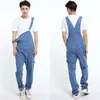 Men's Jeans Fashion Loose Baggy Denim Overalls Mens Cargo Pants Plus Size Trousers Hip Hop Harem Male Clothing